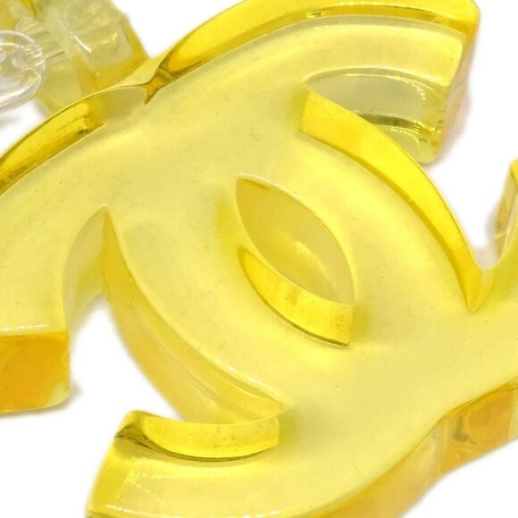 Chanel CC Pendant Necklace Yellow 01P 182666 - Picture 4 of 4